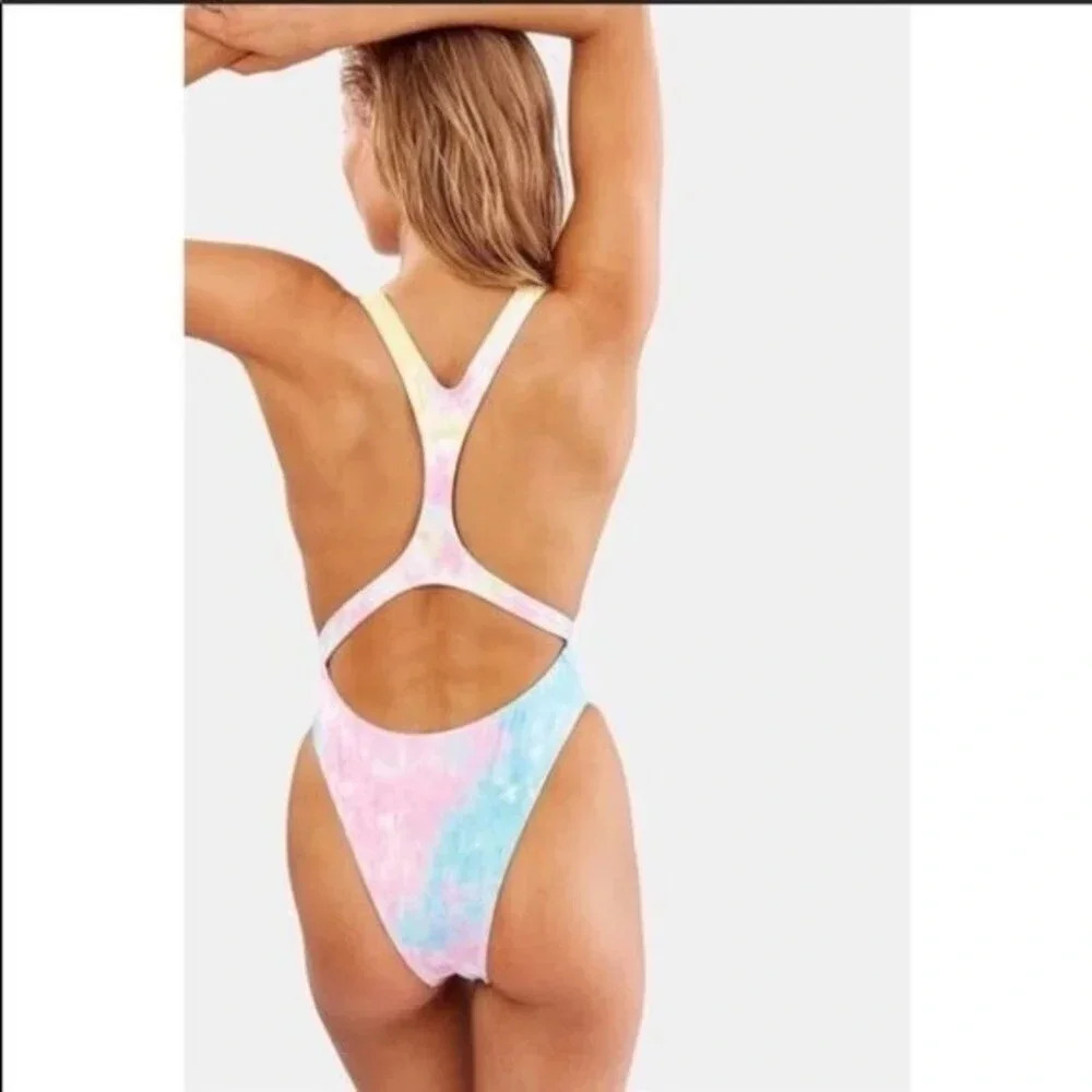 NWT SOLID&STRIPED RE/DONE The Venice One Piece Tie Dye Size S - Picture 6 of 16